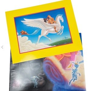 NWOT Disney Beautiful Exclusive Hercules lithograph